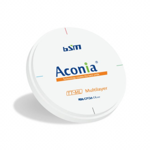 Стоматорг - Диск диоксида циркония Aconia TT-ML, A35, 98x20 мм
