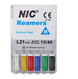 Стоматорг - Reamers Nic Superline № 025 31 мм, 6 шт. - ручной каналорасширитель 