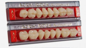 Стоматорг - Зубы AcryRock планка из 8 зубов жеват.верх D-36, цвет C3